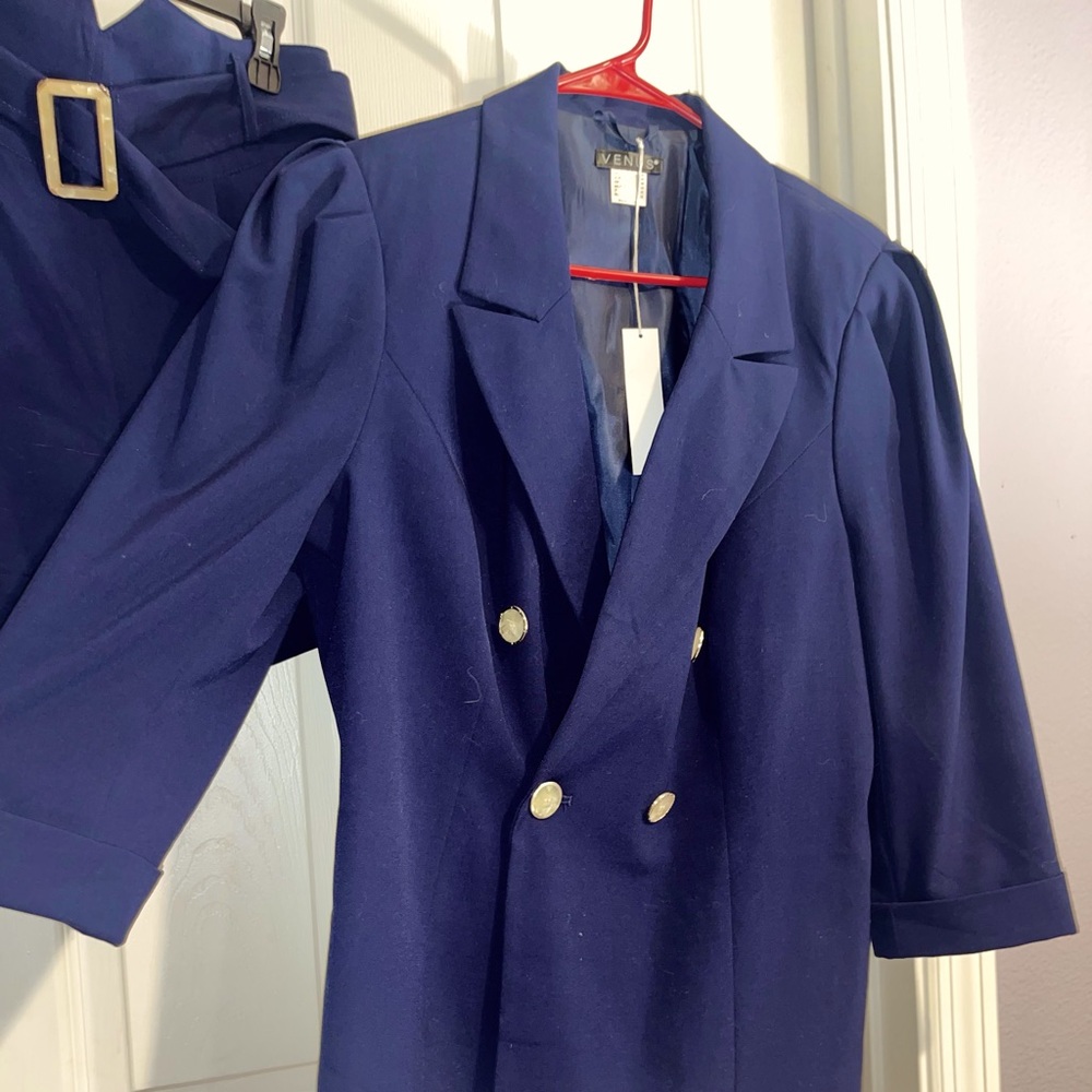 Brand new shorts with blazer set